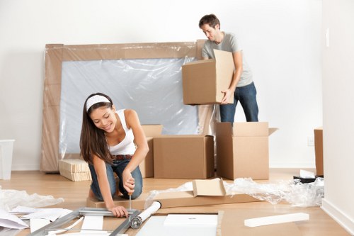 Customer complaint being logged during a removals service review