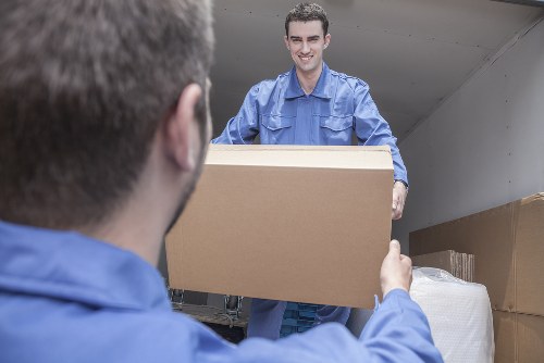 Office relocation support by a local removal company in Thehyde