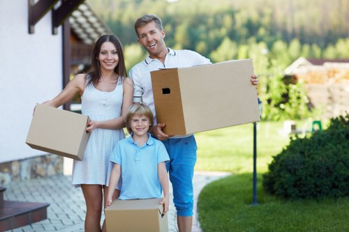 Commercial and residential removals van service in Thehyde