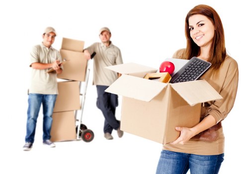Removal van prepared for a residential move in Thehyde