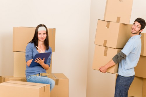 Unpacking service setting up a new home after a move in Thehyde